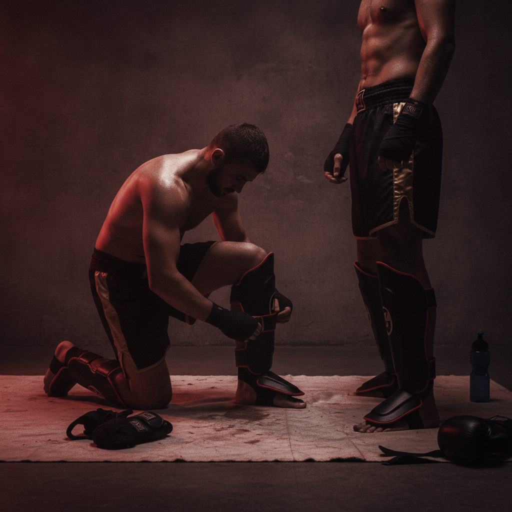 Muay Thai shin guards