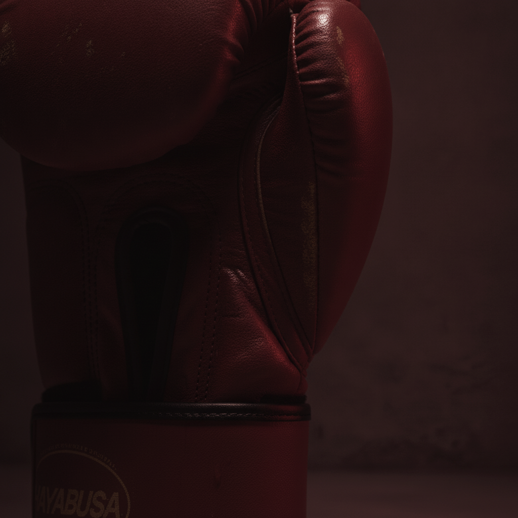 Hayabusa T3 gloves — macro detail